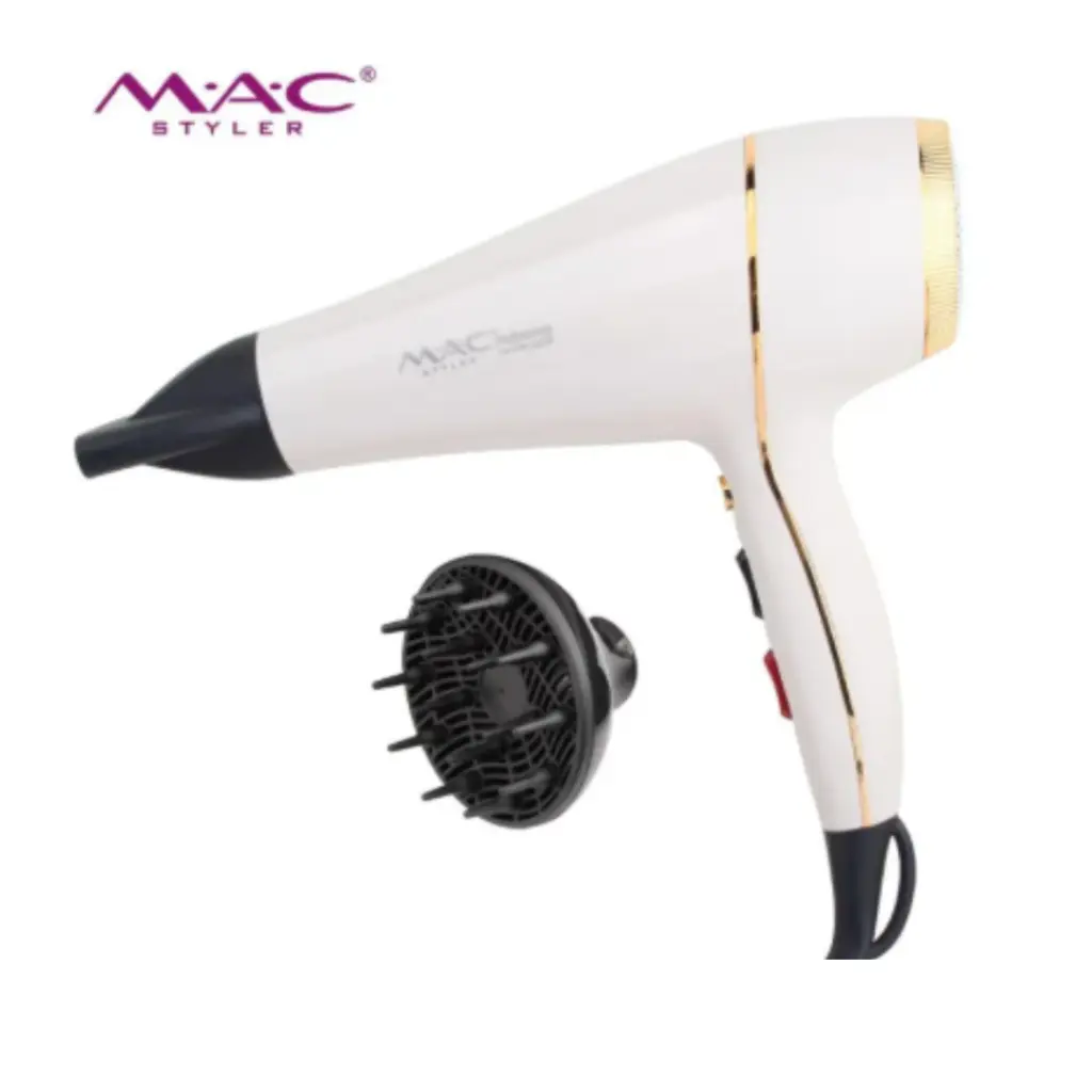 MAC Styler Professional Hair Dryer MC-6690 2200w / Saloon Hair Dryer with Diffuser – photo 2