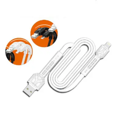 MOXOM USB to Lightening charging iphone cable with warranty Flat Cable - Shopo.lk Sri Lanka