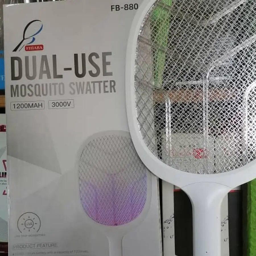 Dual-Use Electric Mosquito Swatter USB Charging Racket Fly Swatter Pest Control Mosquito Standing Killer Lamp – photo 4