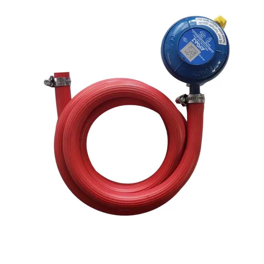 "Den-B Gas Regulator for LPG cylinders – safe and durable gas pressure regulator available at TronTronics Sri Lanka"
