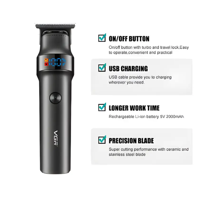 VGR V-987 Premium Professional Hair Trimmer – photo 3
