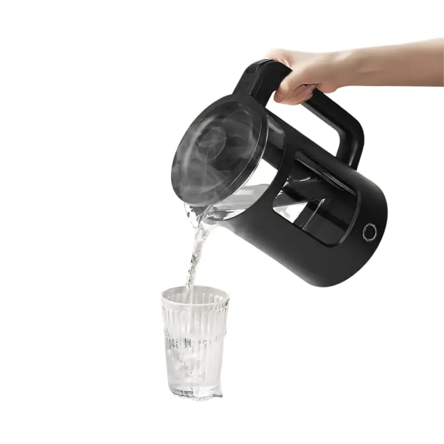 Richpower High Borosilicate Glass Cordless Electric Kettle – 1500W (Black) – photo 3
