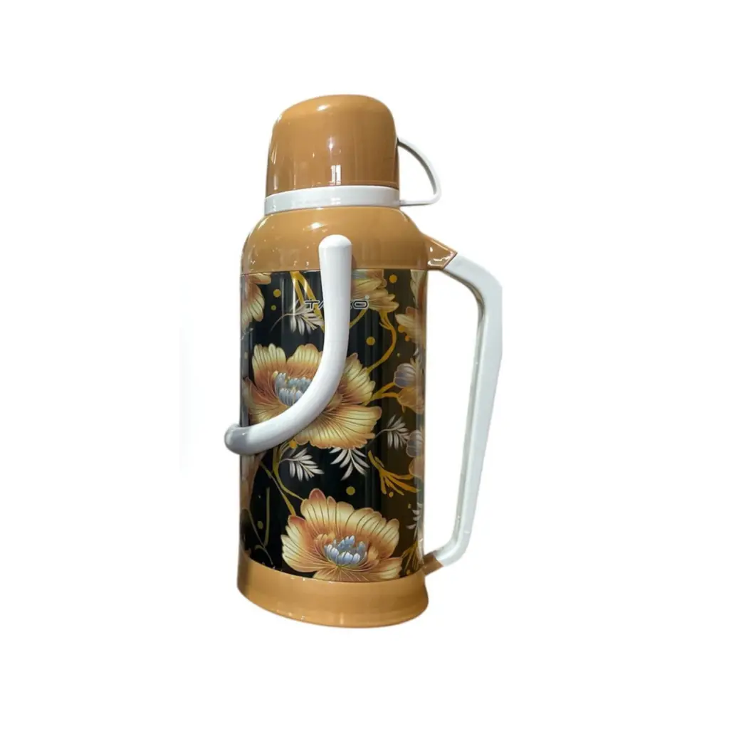 Taiko Vacuum Flask Camel 3200ml Long Lasting Hot & Cold Storage – photo 2