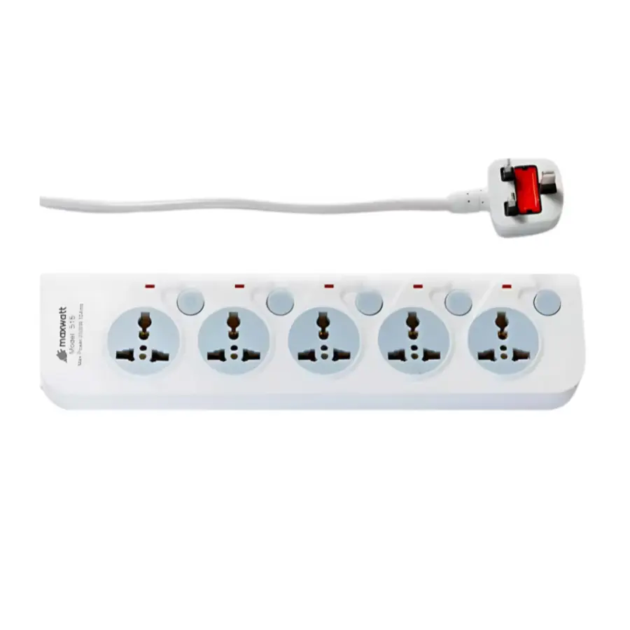 Maxwatt-4-and-5-Way-5M-Universal-Power-Extension-Cord-5-year-warranty