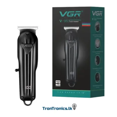 VGR Voyager V-9821 professional hair trimmer with stainless steel blades – Trontronics Sri Lanka