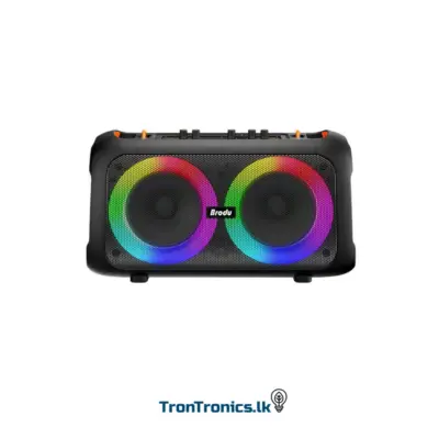 BTS-1709 Dynamic Party Box with Wireless Mic – Outdoor Bluetooth Speaker at Trontronics Sri Lanka