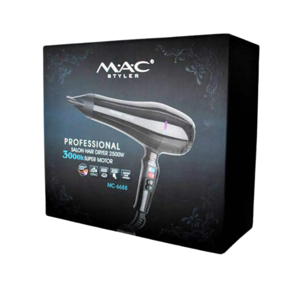 MAC Styler MC-6688 ProSalon Professional Hair Dryer – photo 3