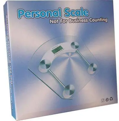 Digital Personal bathroom/ weighing scale with warranty (LED) display – photo 4