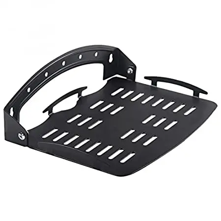 Steel Wall Mount Shelf Bracket for TV Accessories, DVD, PlayStation, Projector WiFi Router, Modem, TV Set Top Box Stand, (LIMITED EDITION BLACK) – photo 4