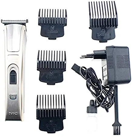 HTC High Quality Professional Rechargeable Hair Trimmer AT-128 with warranty – photo 2
