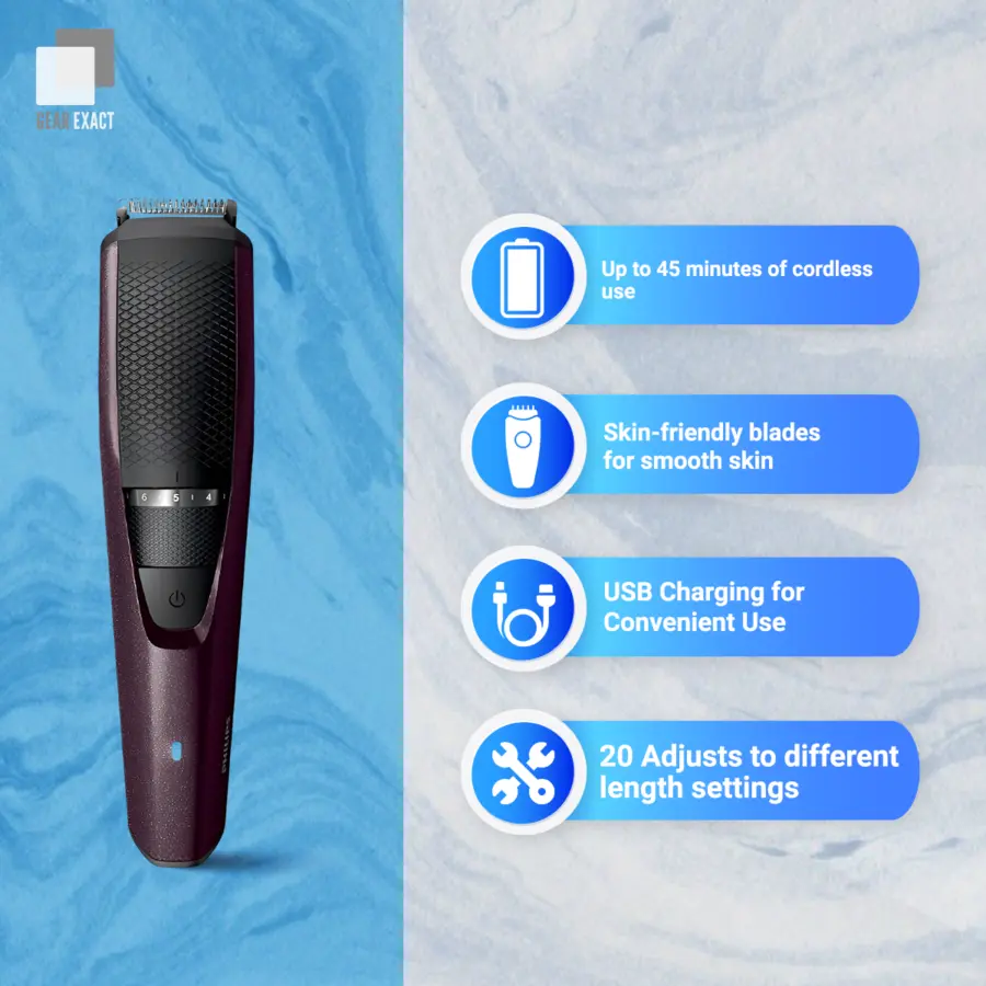 Philips Beard Trimmer Series 3000 BT3125 – photo 5