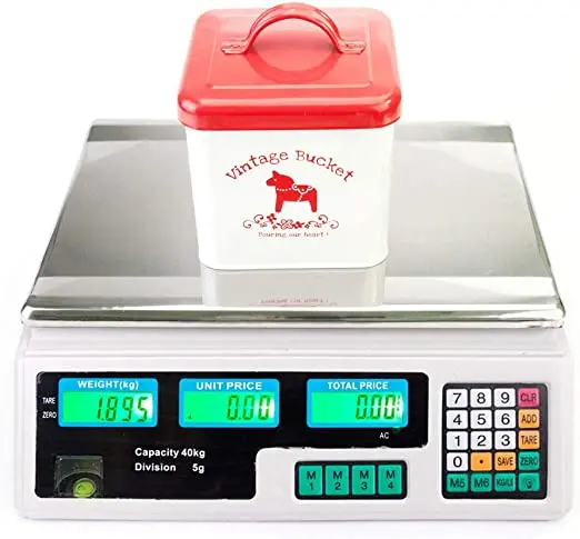 Electronic Digital Price Computing Scale 40 KG – photo 2