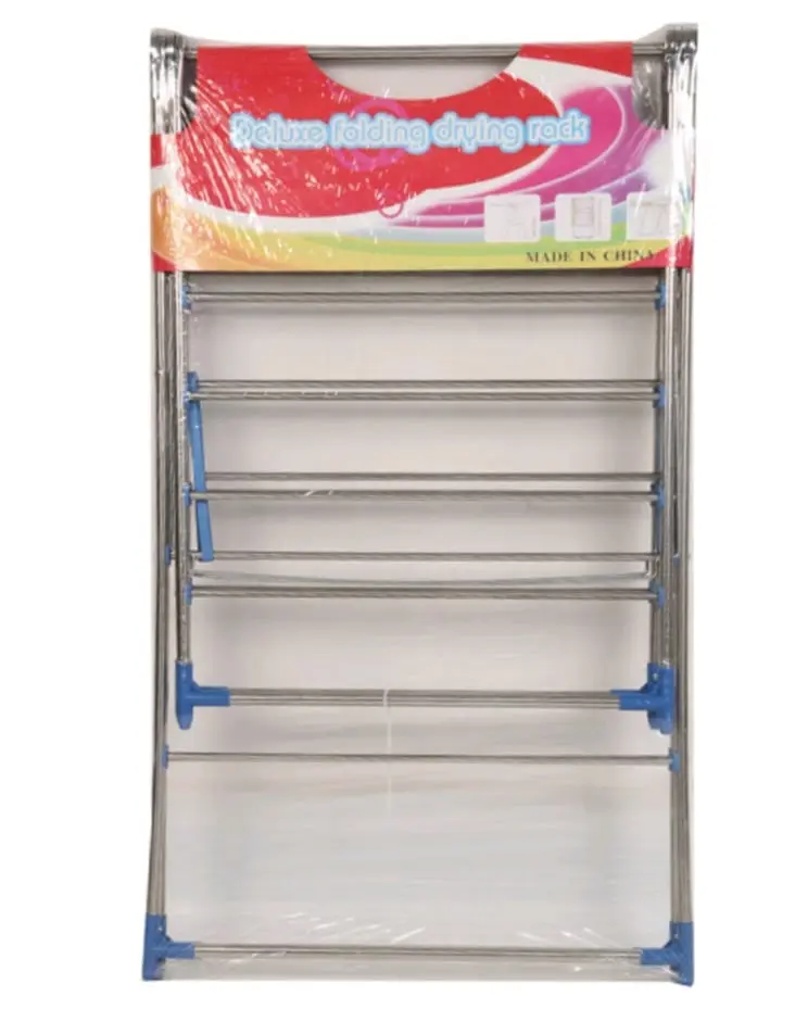 Fold-able Stainless Steel Cloth Drying Rack – photo 2