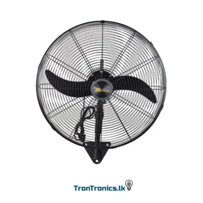 “Maxwatt Industrial Metal Blade Wall Fan 20-inch & 24-inch – Heavy Duty Cooling Fan Sri Lanka – Trontronics”