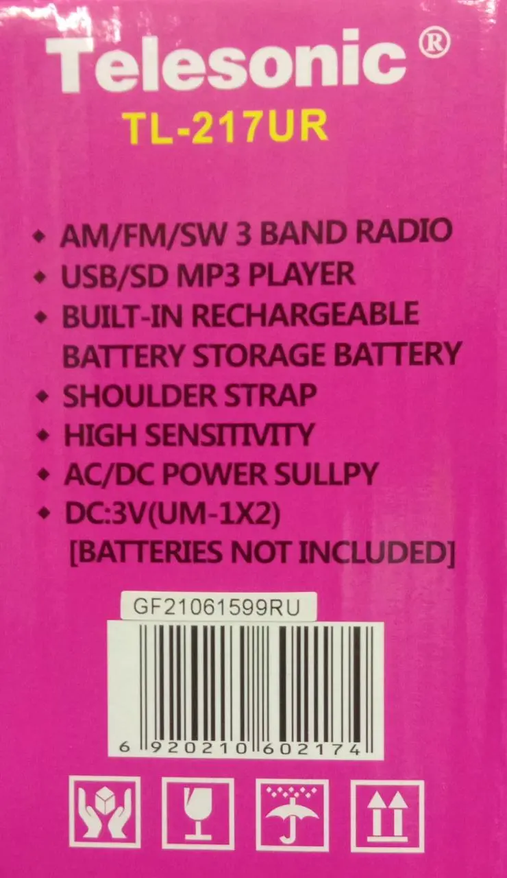 TELESONIC Pen Drive Rechargeable Radio – photo 2