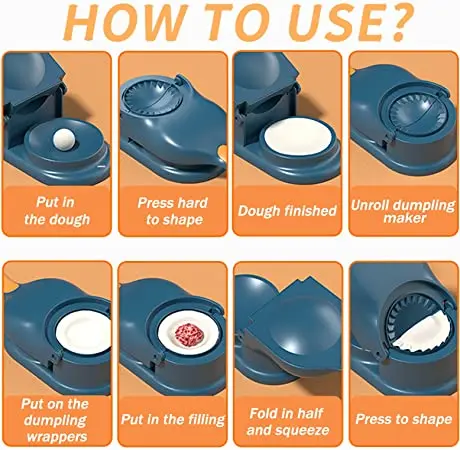 2 in 1 Dumpling Mould , Pattis maker – photo 2