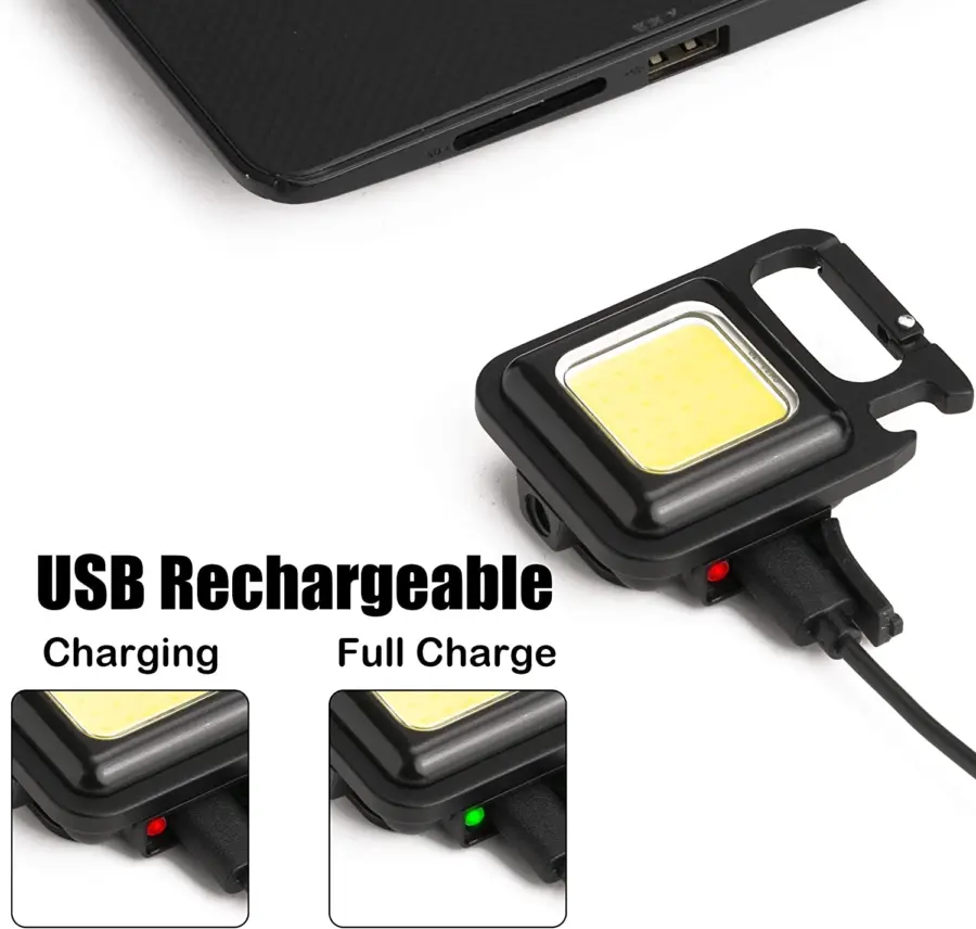 COB Rechargeable Keychain Light – photo 5
