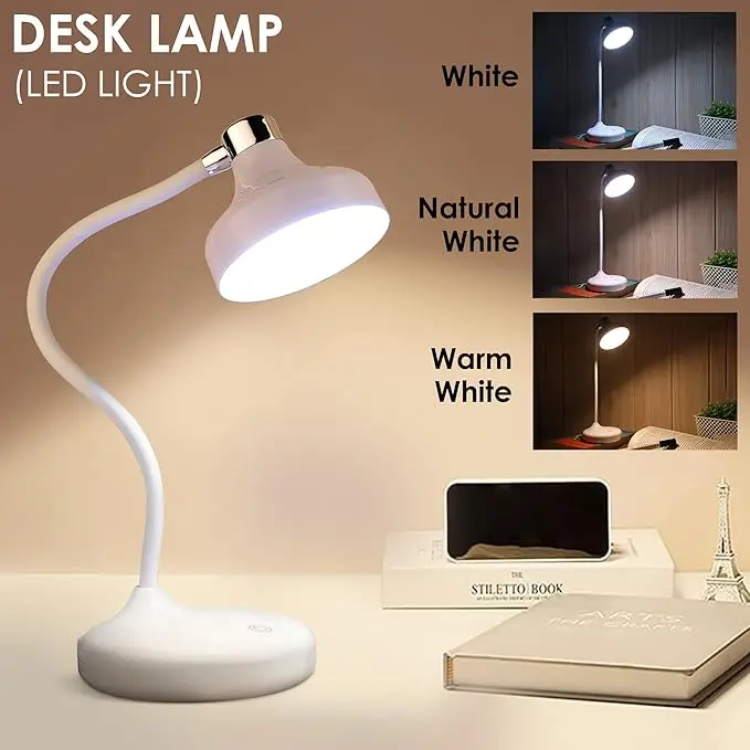 Rechargeable 3 Colour Table/Reading Lamp – photo 2