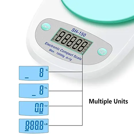 Digital Kitchen Scale with Plastic Bowl with warranty – photo 6