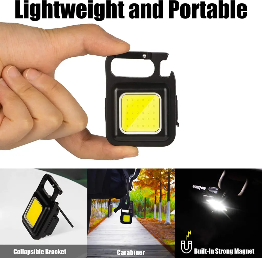 COB Rechargeable Keychain Light – photo 2