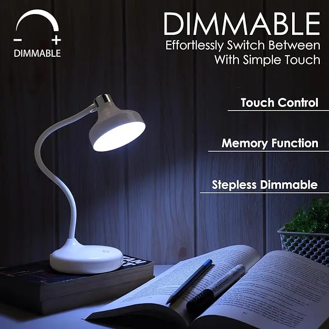 Rechargeable 3 Colour Table/Reading Lamp – photo 5