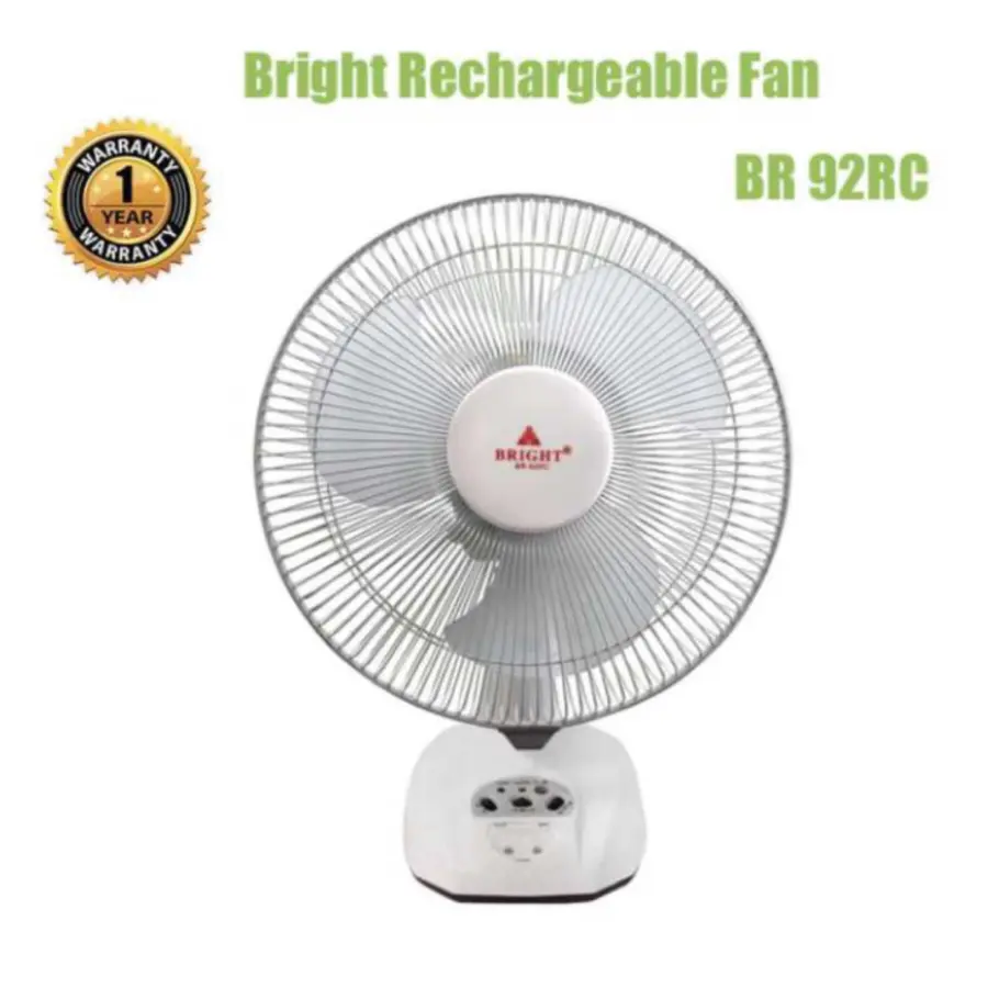 Bright Rechargeable Table Fan 12“ BR- 92RC – photo 4