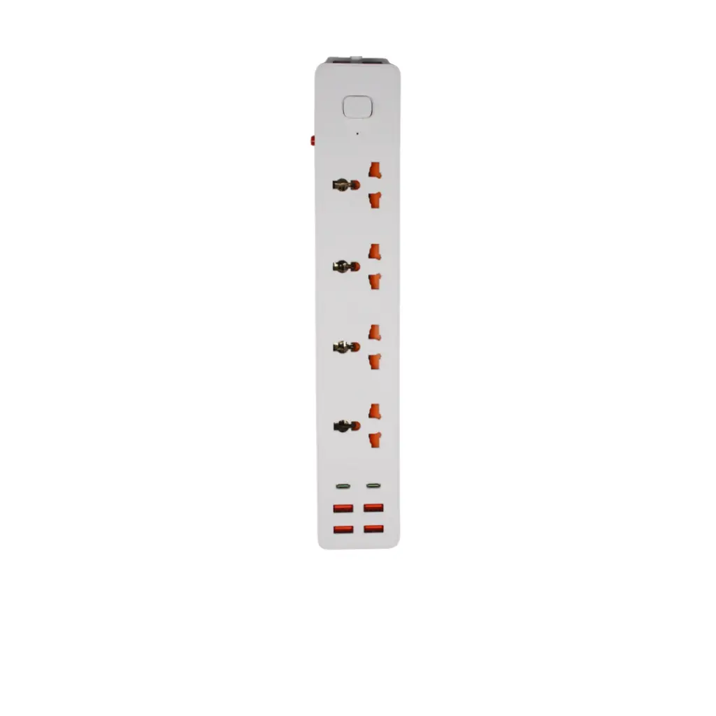 Power Socket premium 4 Outlets Electrical Surge Protector Travel Universal USB Type-C Extension Socket – photo 2