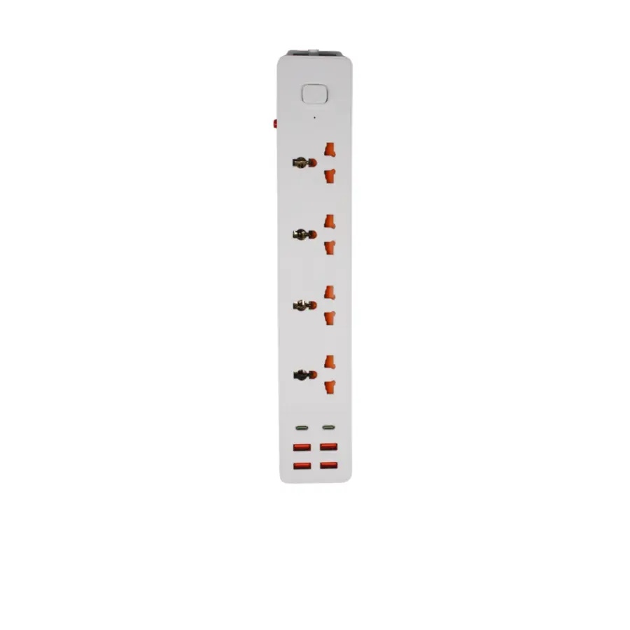 Power Socket premium 4 Outlets Electrical Surge Protector Travel Universal USB Type-C Extension Socket – photo 2