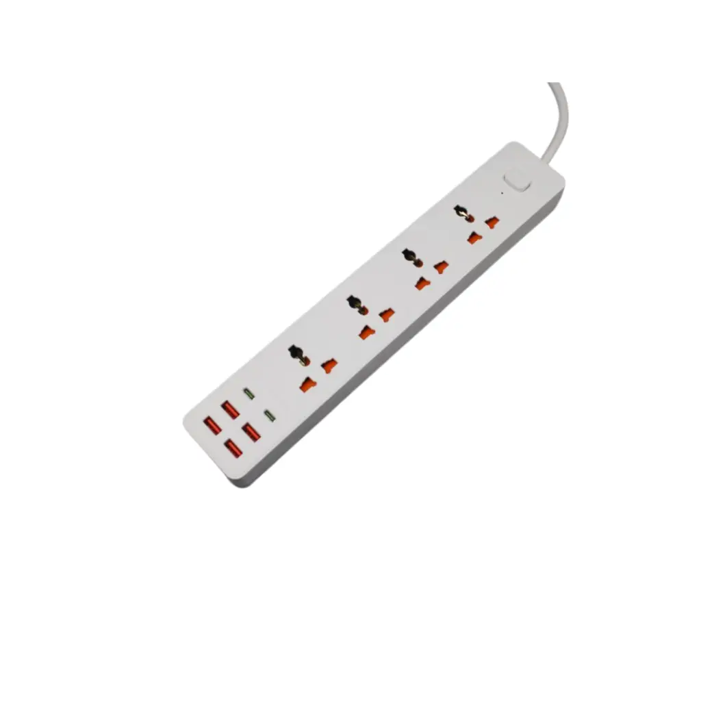 Power Socket premium 4 Outlets Electrical Surge Protector Travel Universal USB Type-C Extension Socket – photo 3