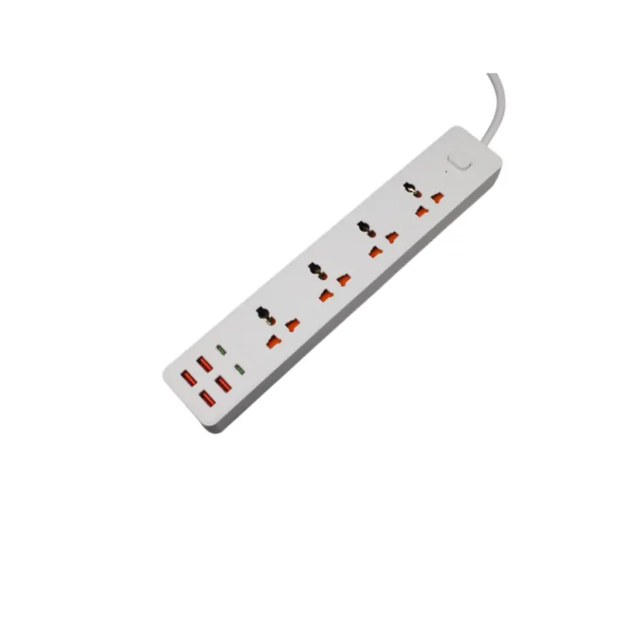 Power Socket premium 4 Outlets Electrical Surge Protector Travel Universal USB Type-C Extension Socket – photo 3