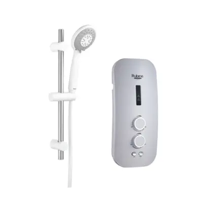 Malaysian RUBINE RWH SSE862A CMW INSTANT INSTANT WATER Geyser/HEATER WITH HAND SHOWER ACCESSORIES & AC PRESSURE PUMP - Shopo.lk Sri Lanka