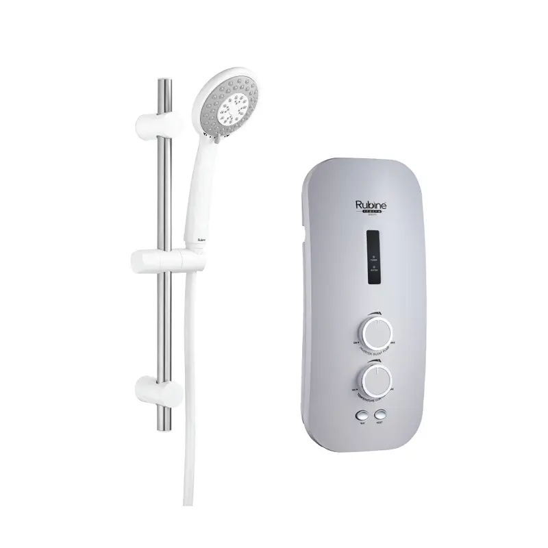 Malaysian RUBINE RWH SSE862A CMW INSTANT INSTANT WATER Geyser/HEATER WITH HAND SHOWER ACCESSORIES & AC PRESSURE PUMP - Shopo.lk Sri Lanka