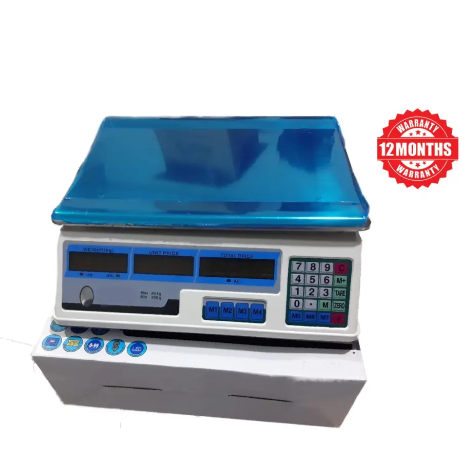 Electronic Digital Price Computing Scale 40 KG – photo 3