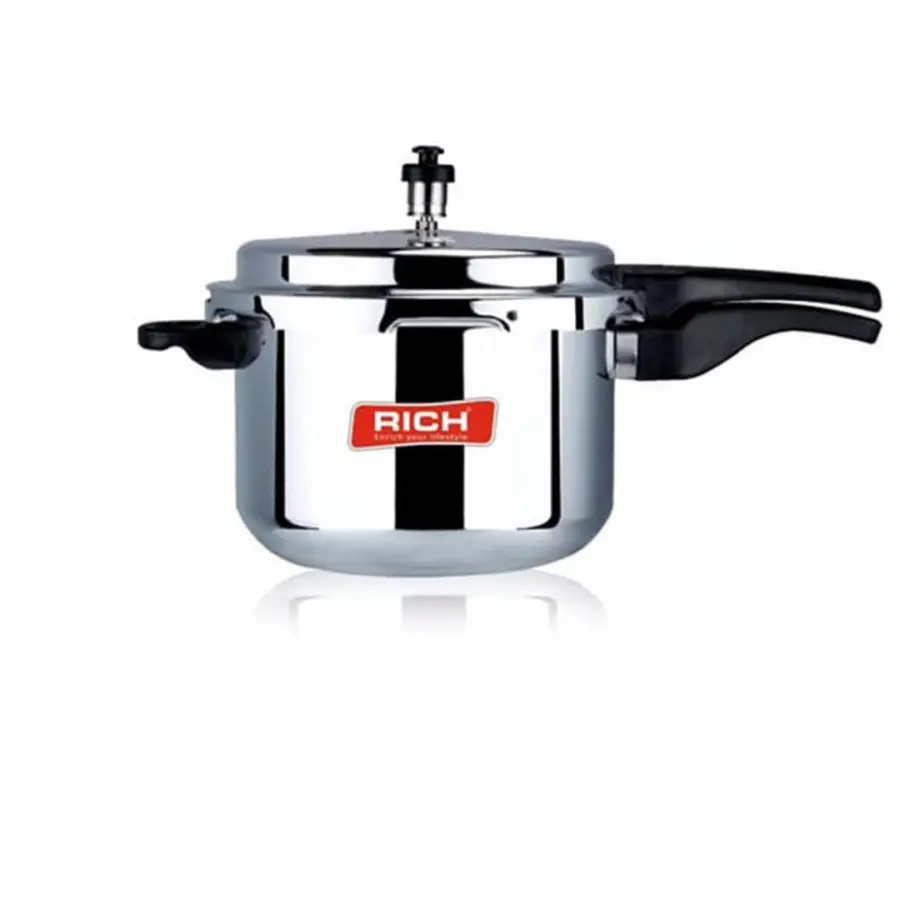 Rich 5L Stainless Steel Pressure Cooker - Shopo.lk Sri Lanka