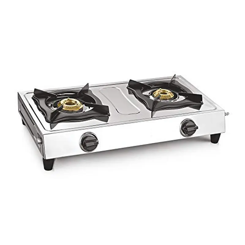 My National 100% STAINLESS STEEL Body 2 burner Indian gas cooker with warranty – photo 2