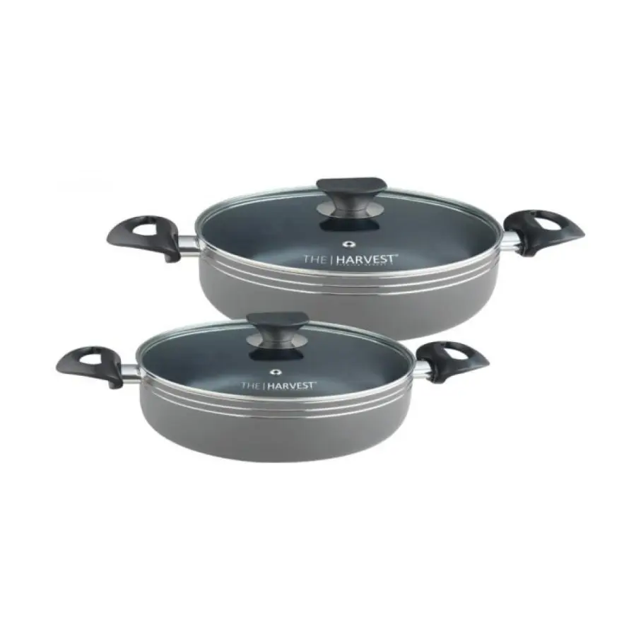PREMIUM 4 Pcs Cookware Set With Glass Lid – photo 2