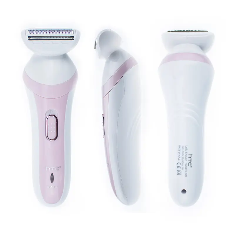 HTC HL-020 Rechargeable Lady Shaver For Women  (Pink, White) – photo 5