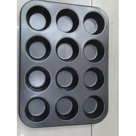 Carbon Steel Non-stick Muffin Pan 12 Cups – photo 4