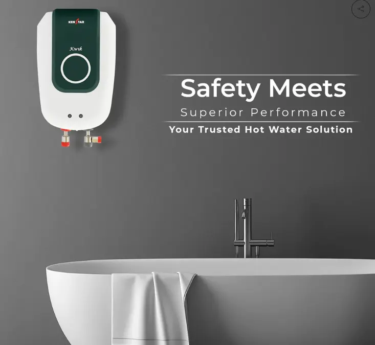 Kenstar Kwik Indian 5.9L, Instant Water Heater (without Shower Head)