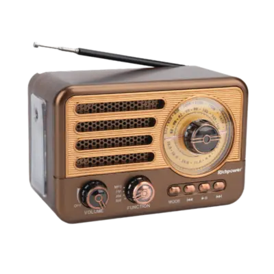 Luxury-Rechargeable-Bluetooth-Supported-VintageRetro-FM-Radio