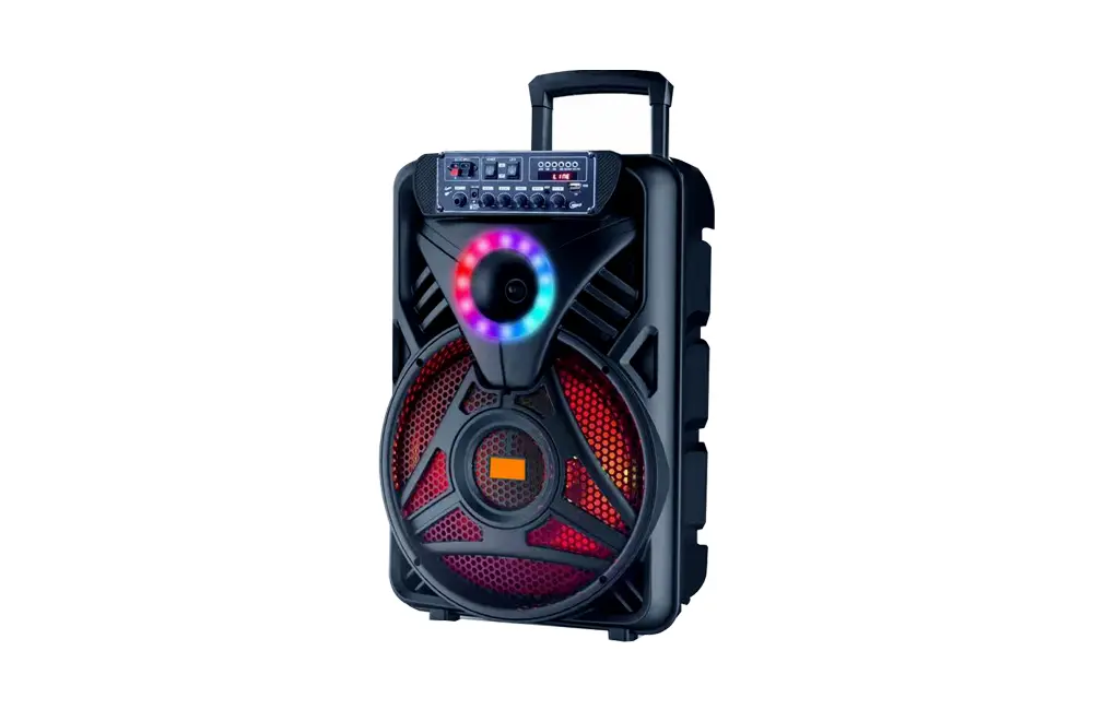 Mitshu PROFESSIONAL TROLLY SPEAKER 12“ MHT-1233 RECHARGEABLE With Warranty – photo 2