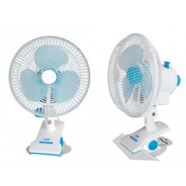 Cyber 2 In 1 Clip And Table Fan 20W CYCF-889 Blue With White Oscillating with warranty – photo 3