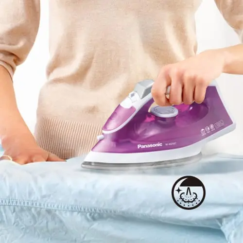 Panasonic Steam Iron NI-M250T – 1550W, Titanium Coated Plate – photo 2