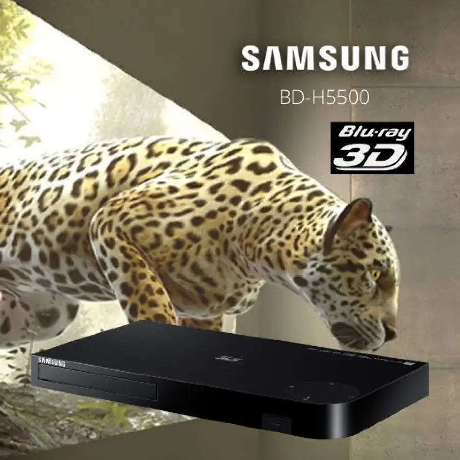 SAMSUNG BD-H5500 3D Blu-Ray & DVD Player With BBC IPlayer & Netflix – photo 4