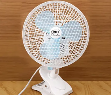 Cyber 2 In 1 Clip And Table Fan 20W CYCF-889 Blue With White Oscillating with warranty – photo 2