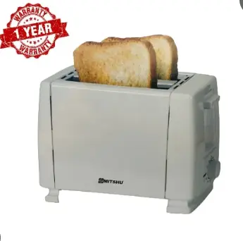 Mitshu 2 Slice Electronic Pop-up Toaster (1 Year Warranty ) – photo 2