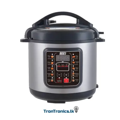 “SmartSteel 6L Electric Pressure Cooker with LED and nonstick pot – Trontronics Sri Lanka”