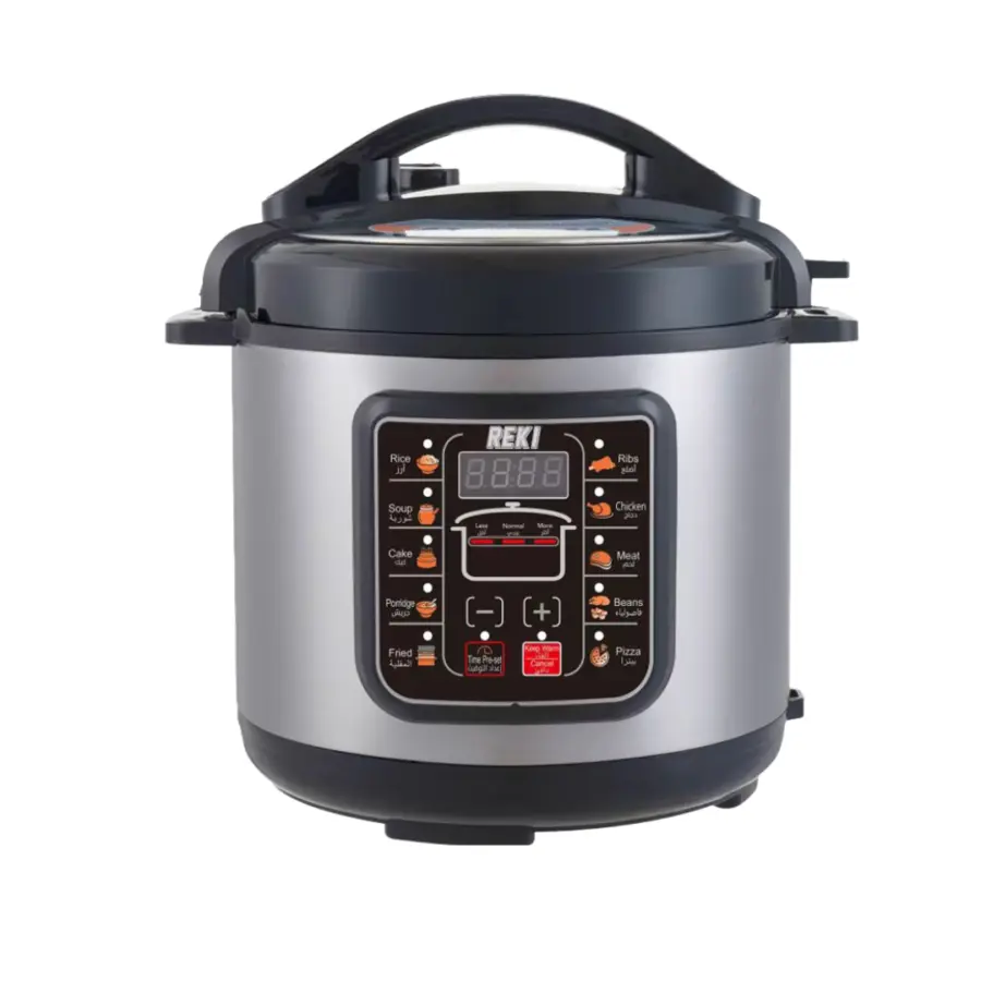 Premium Steel Multi-Function Electric Pressure & Rice Cooker (6 Liter) – photo 3