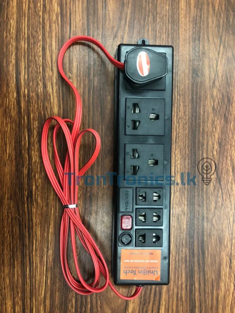 6 Way Power Extension Socket/cord 6 Months Warranty (Round Pin) 2M – photo 2