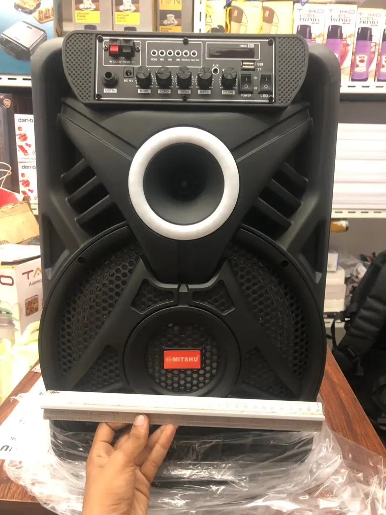 Mitshu PROFESSIONAL TROLLY SPEAKER 12“ MHT-1233 RECHARGEABLE With Warranty – photo 3